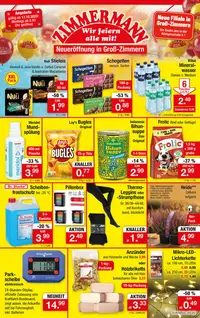 Vorschau auf den Zimmermann-Prospekt für diese Woche (13.10.2025–19.10.2025)