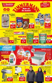 Vorschau auf den Zimmermann-Prospekt für nächste Woche ab dem 05.01.2026