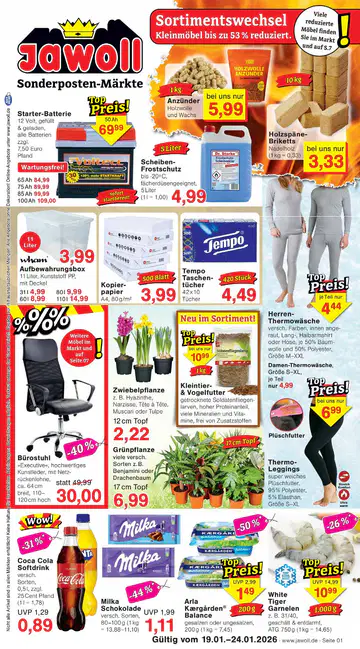 Jawoll Prospekt 19.01.2026 - Seite 1