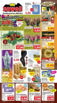 Vorschau auf den Jawoll-Prospekt für diese Woche (13.10.2025–19.10.2025)