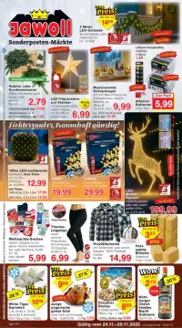 Vorschau auf den Jawoll-Prospekt für nächste Woche ab dem 24.11.2025