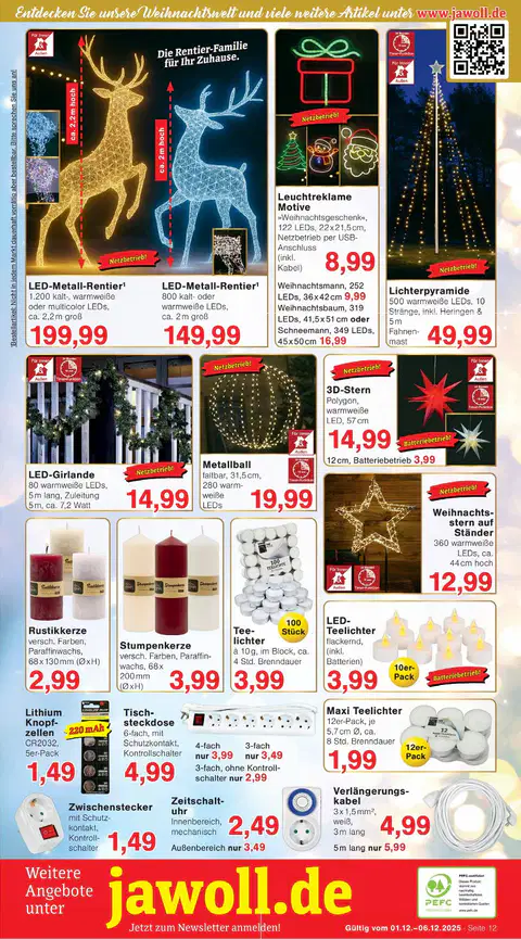 Jawoll Prospekt 01.12.2025 - Seite 1