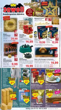 Vorschau auf den Jawoll-Prospekt für nächste Woche ab dem 01.12.2025