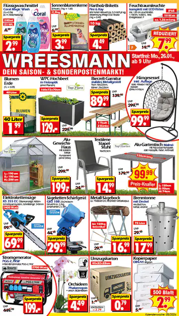 Wreesmann Prospekt ab 26.01.2026 - Seite 1