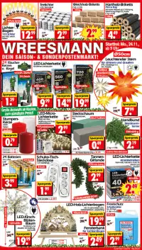 Vorschau auf den Wreesmann-Prospekt für nächste Woche ab dem 24.11.2025
