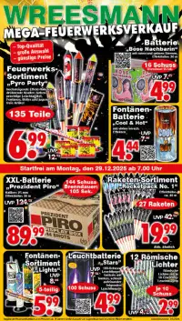 Vorschau auf den Wreesmann-Prospekt für nächste Woche ab dem 29.12.2025