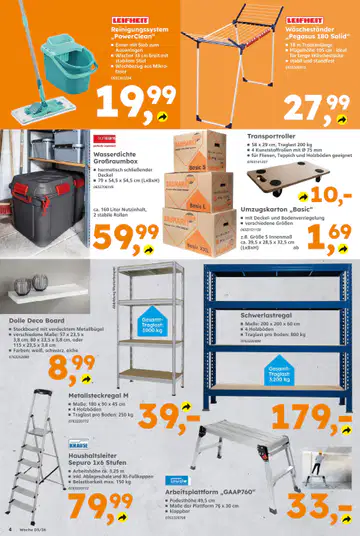 Globus-Baumarkt Prospekt - Seite 1