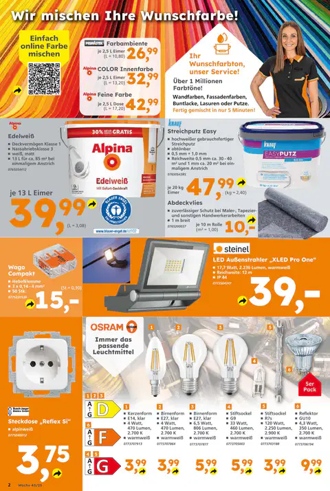 Globus-Baumarkt Prospekt - Seite 1