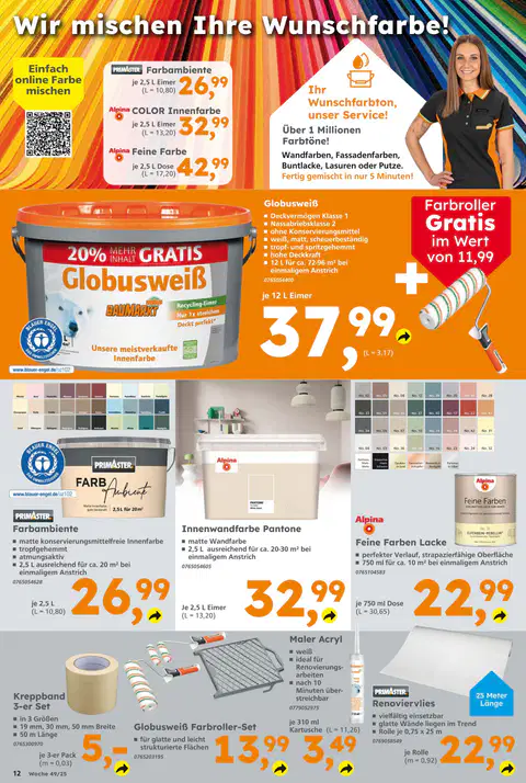 Globus-Baumarkt Prospekt - Seite 1