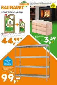 Vorschau auf den Globus Baumarkt-Prospekt für nächste Woche ab dem 08.12.2025