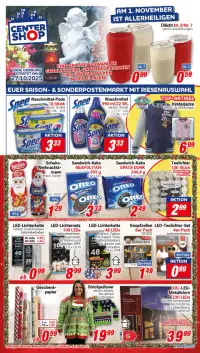 Vorschau auf den CENTERSHOP-Prospekt für nächste Woche ab dem 27.10.2025