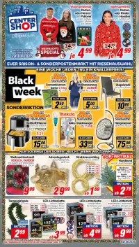 Vorschau auf den CENTERSHOP-Prospekt für diese Woche (24.11.2025–29.11.2025)