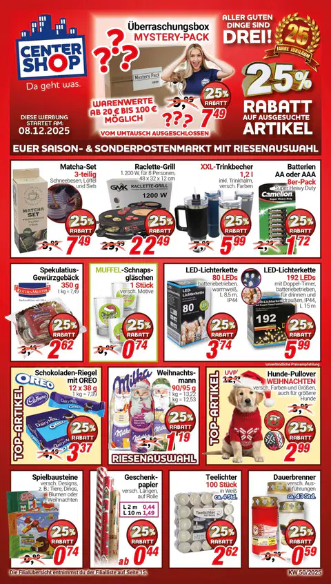 CENTERSHOP Prospekt - Seite 1