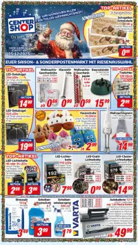 Vorschau auf den CENTERSHOP-Prospekt für nächste Woche ab dem 15.12.2025