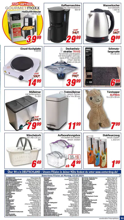 CENTERSHOP Prospekt 22.12.2025 - Seite 2