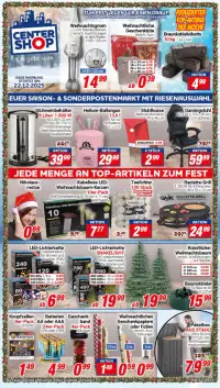 Vorschau auf den CENTERSHOP-Prospekt für nächste Woche ab dem 22.12.2025