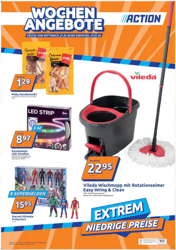 Action Prospekt ab 21.01.2026 - Seite 1
