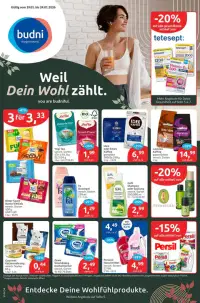 Vorschau auf den Budni-Prospekt für nächste Woche ab dem 19.01.2026