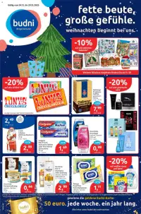 Vorschau auf den Budni-Prospekt für nächste Woche ab dem 24.11.2025