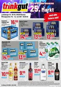 Vorschau auf den trinkgut-Prospekt für diese Woche (01.12.2025–07.12.2025)
