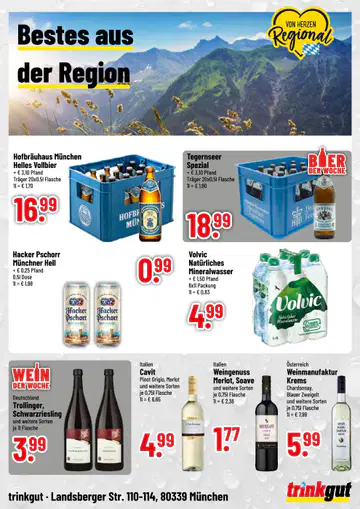 trinkgut Prospekt - Seite 1