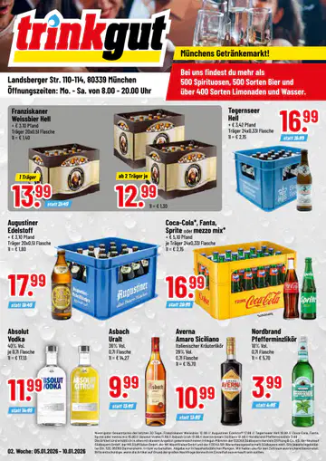 trinkgut Prospekt - Seite 1