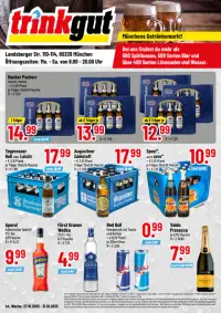 Vorschau auf den trinkgut-Prospekt für nächste Woche ab dem 27.10.2025