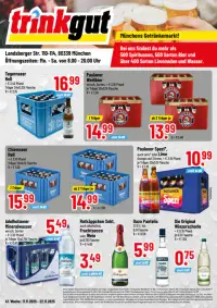 Vorschau auf den trinkgut-Prospekt für diese Woche (17.11.2025–23.11.2025)