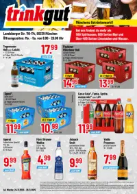 Vorschau auf den trinkgut-Prospekt für diese Woche (24.11.2025–30.11.2025)