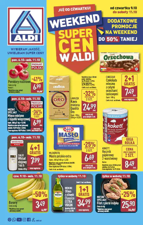 ALDI Gazetka Weekend  - Strona 1