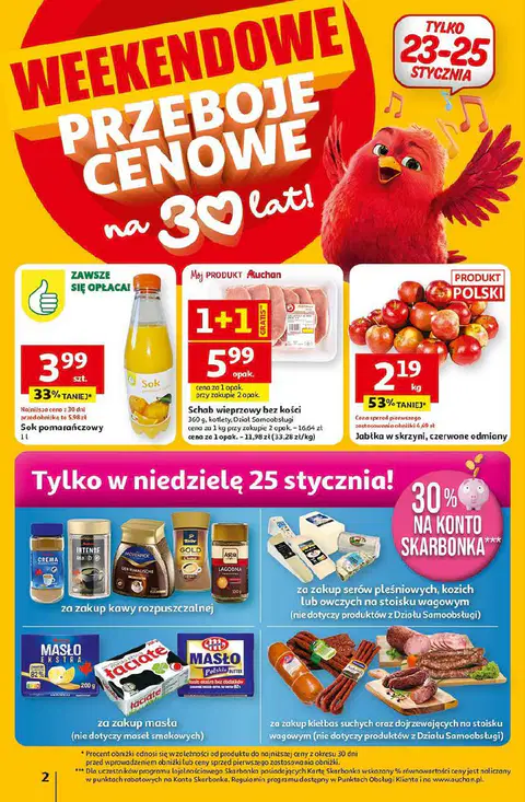 gazetka Auchan od 22.01.2026 - Strona 1