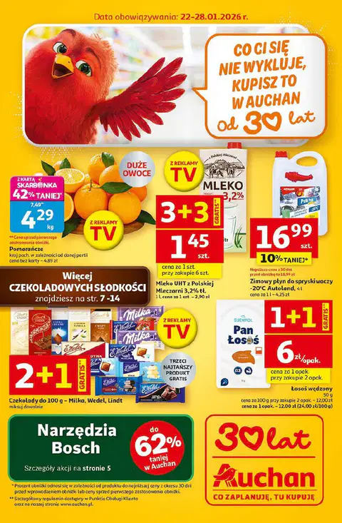gazetka Auchan od 22.01.2026 - Strona 1