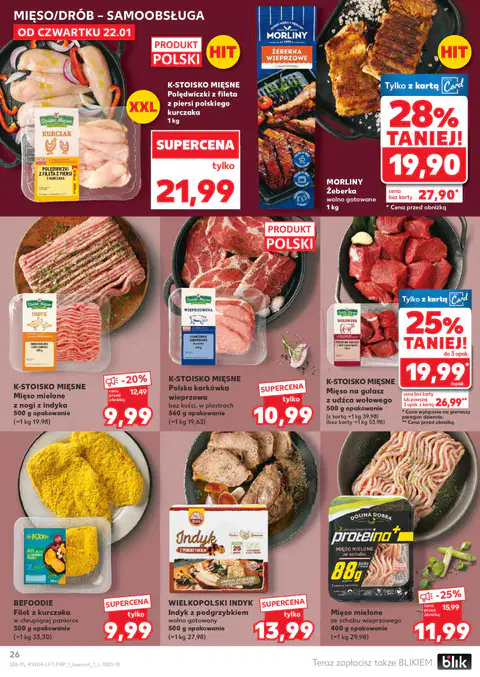 Kaufland Gazetka od 22.01.2026 - Strona 1