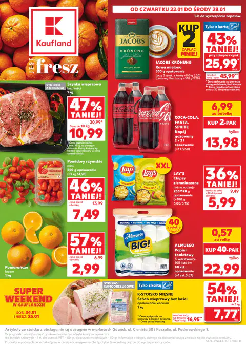 Kaufland Gazetka od 22.01.2026 - Strona 1