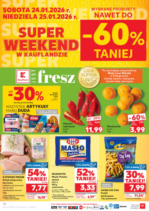 Kaufland Gazetka od 22.01.2026 - Strona 1
