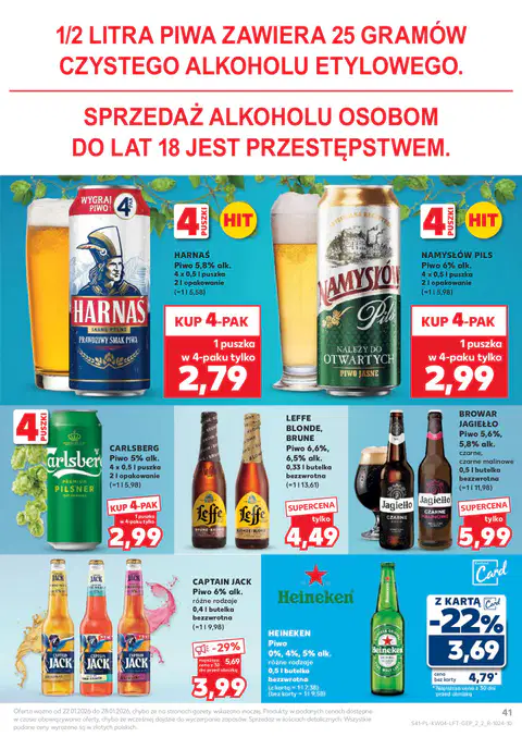 Kaufland Gazetka od 22.01.2026 - Strona 4
