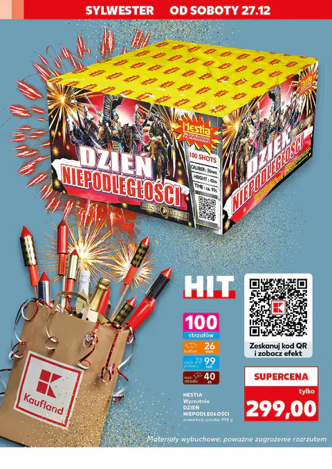 Kaufland Gazetka Huczne powitanie Nowego Roku - Strona 1