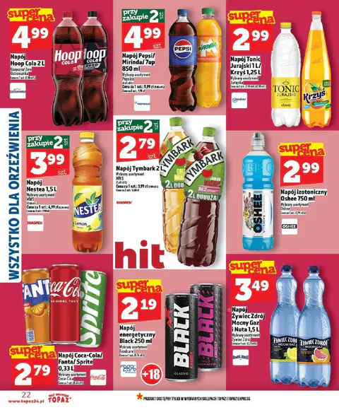 Gazetka Topaz od 22.01.2026 - Strona 1