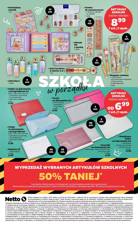 Gazetka Netto od 22.01.2026 - Strona 1