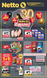 Podgląd gazetki Netto w tym tygodniu (13.10.2025–18.10.2025)