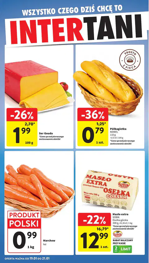 Gazetka Intermarche od 15.01.2026 - Strona 1