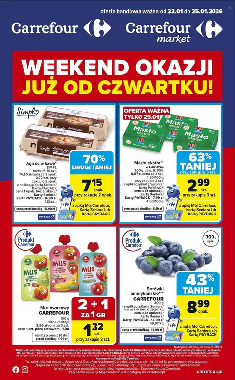 Gazetka Carrefour od 22.01.2026 - Strona 1