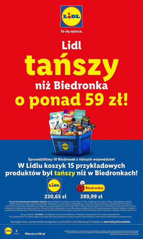 Gazetka Okazje Lidl od 26.01.2026 - Strona 1