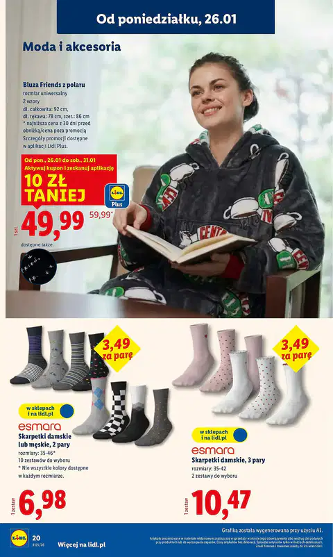 Gazetka Okazje Lidl od 26.01.2026 - Strona 1