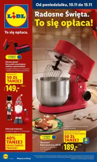 Podgląd gazetki Lidl od 10.11.2025 w przyszłym tygodniu
