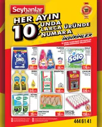 Seyhanlar Market 10 Ekim 2025 Kataloğu