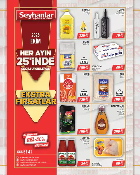 Seyhanlar Market 25 Ekim 2025 Kataloğu - Sayfa 2
