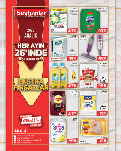 Seyhanlar Market 25 Aralık 2025 Kataloğu - Sayfa 2