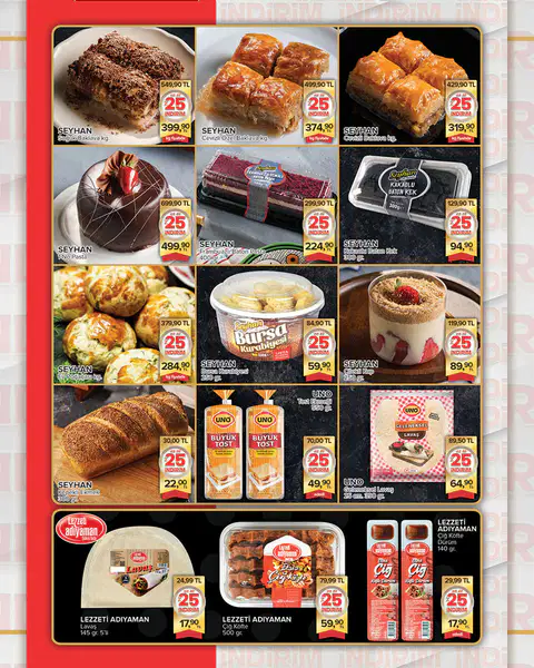 Seyhanlar Market 25 Aralık 2025 Kataloğu - Sayfa 1