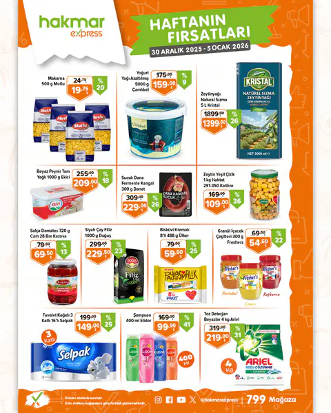 Hakmar Express 30 Aralık 2025 Kataloğu - Sayfa 1
